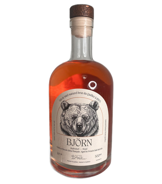Björn - Hydromel vieilli en fûts de chêne français. 500ml