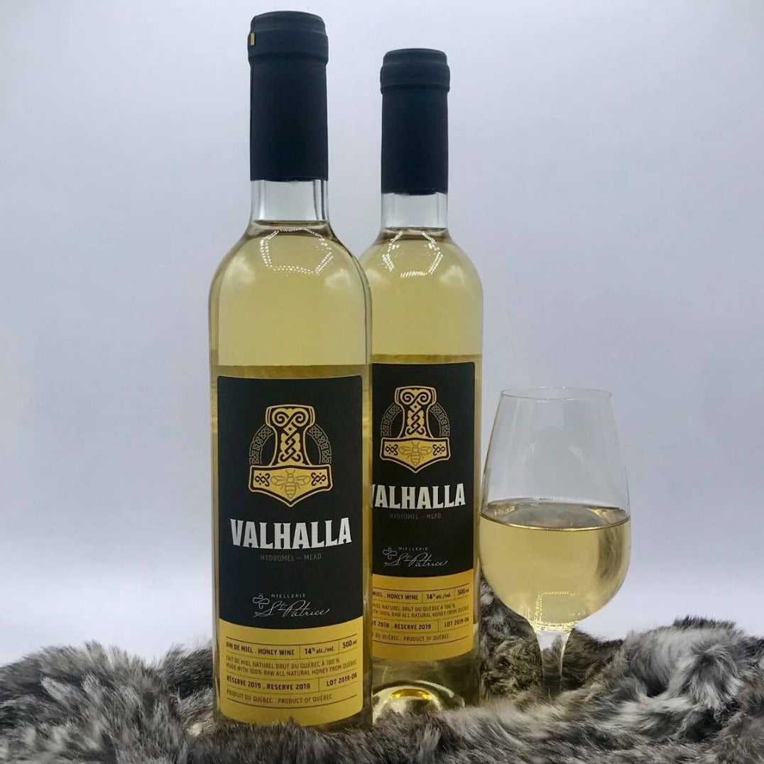 Valhalla - Hydromel Traditionnel 500 ml. 14% alc.