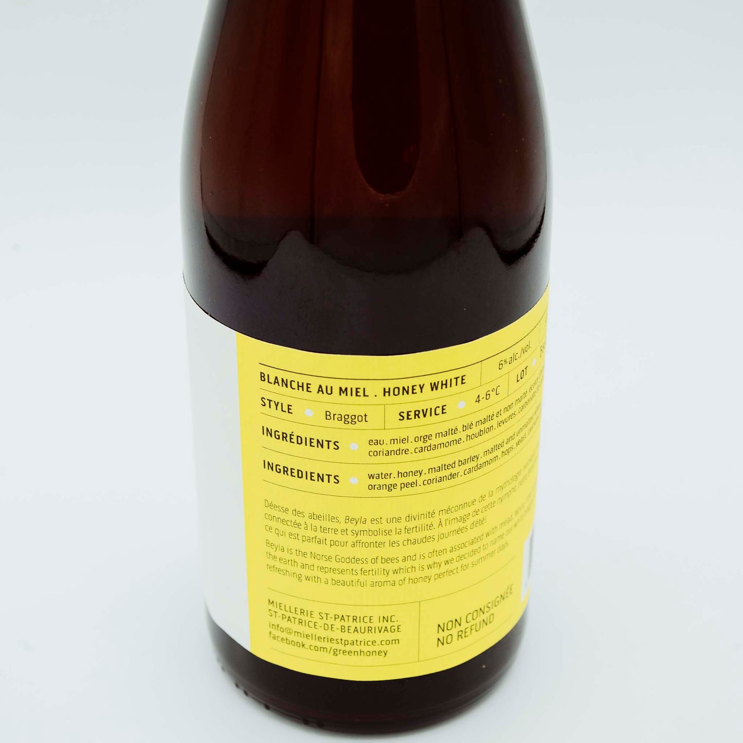 Blanche de Beyla. Braggot - 500ml