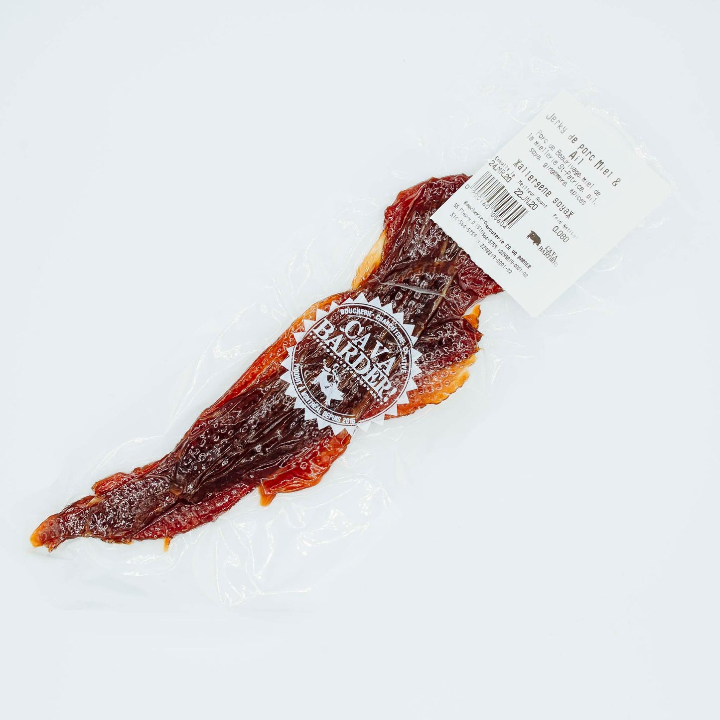 Pork Jerky - Honey Garlic - 80g