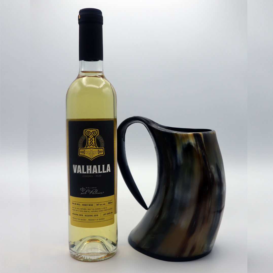 Valhalla - Hydromel Traditionnel 500 ml. 14% alc.